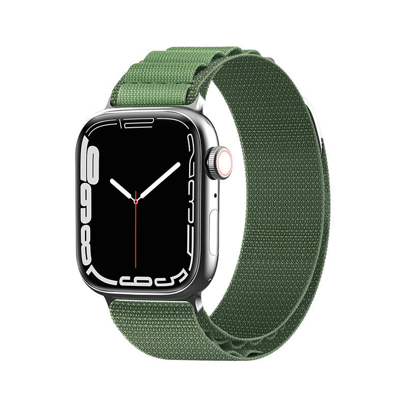 Dirželis su Alpine plieno sagtimi Apple Watch 38/ 40/ 41 mm - žalia