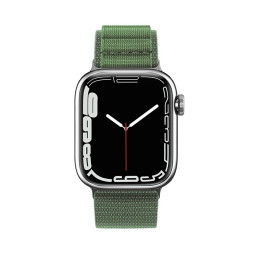 Dirželis su Alpine plieno sagtimi Apple Watch 42/ 44/ 45/ 49 mm - žalia