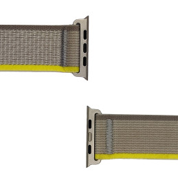 Trail Velcro dirželis Apple Watch 38/ 40/ 41 mm - šviesiai pilkas