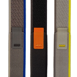 Trail Velcro dirželis Apple Watch 38/ 40/ 41 mm - šviesiai pilkas