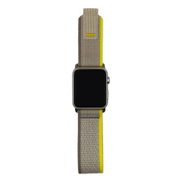 Trail Velcro dirželis Apple Watch 42/ 44/ 45/ 49mm – šviesiai pilkas
