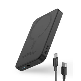 Baseus mini maitinimo blokas 5000mAh 20W + USB-C laidas (20V/ 3A) - juodas