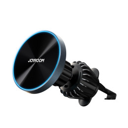 Joyroom magnetinis automobilinis laikiklis 15W belaidis įkroviklis oro ventiliacijai juodas (JR-ZS240 Pro)