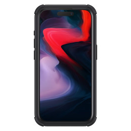 ESR Armor Tough Kickstand Halolock dėklas su MagSafe, skirtas iPhone 15 Pro – skaidrus ir juodas