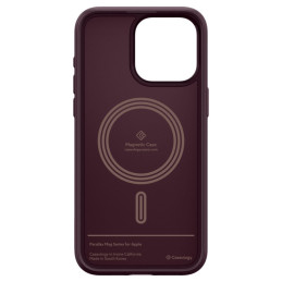 Caseology Parallax Mag dėklas su MagSafe, skirtas iPhone 15 Pro Max - bordo spalvos