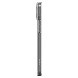 „Spigen Ultra Hybrid Mag“ dėklas su „MagSafe“, skirtas „iPhone 15 Plus“ – baltas (nulio vieno raštas)