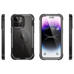 IBLSN Ares Mag Supcase dėklas su MagSafe, skirtas iPhone 15 Pro Max - juodas