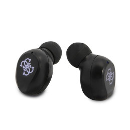 Guess TWS Bluetooth ausinės + prijungimo stotelė - violetinė