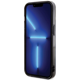 Karl Lagerfeld IML Karl& 39 s Head MagSafe dėklas, skirtas iPhone 15 Pro Max - skaidrus