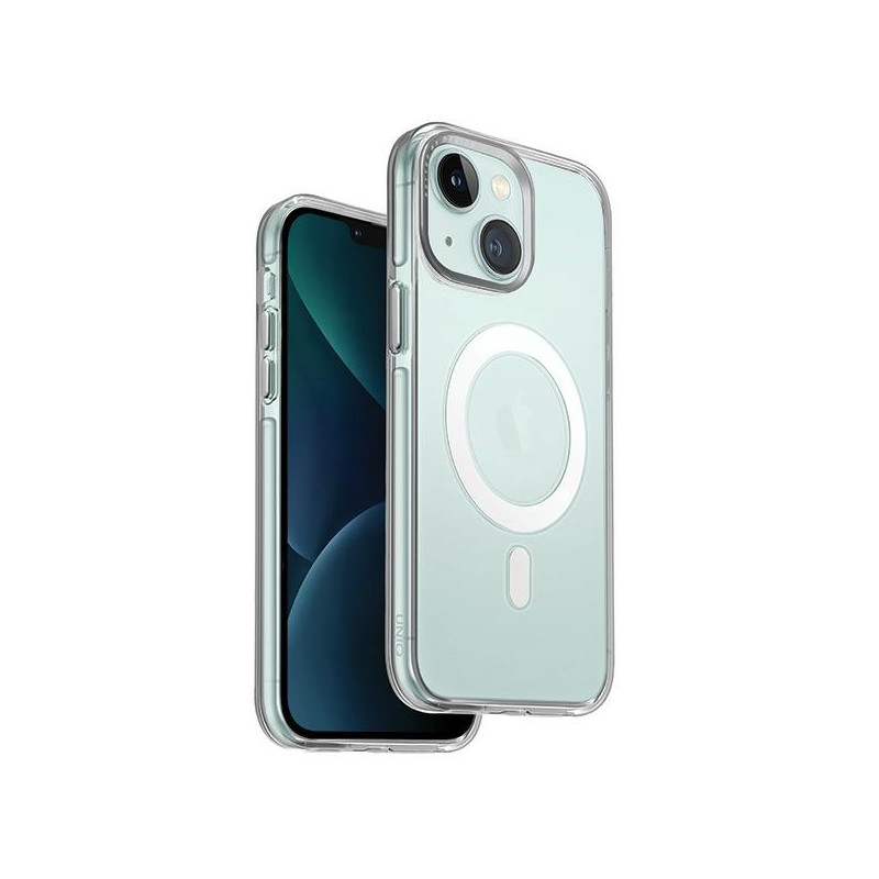 UNIQ Calio Magclick įkrovimo dėklas iPhone 15 - skaidrus