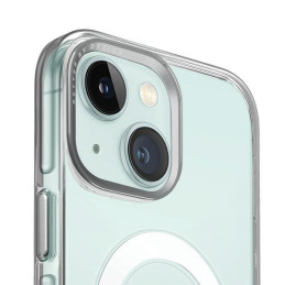 UNIQ Calio Magclick įkrovimo dėklas iPhone 15 - skaidrus