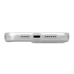 UNIQ Calio Magclick įkrovimo dėklas, skirtas iPhone 15 Pro - skaidrus