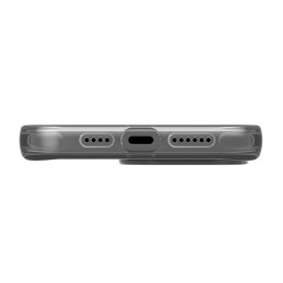 UNIQ Calio Magclick įkrovimo dėklas, skirtas iPhone 15 Pro Max - pilkas