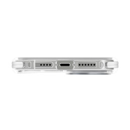 UNIQ Combat Magclick įkrovimo dėklas iPhone 15 Pro - baltas