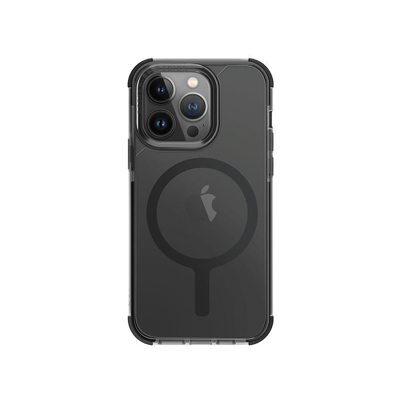 UNIQ Combat Magclick įkrovimo dėklas, skirtas iPhone 15 Pro - juodas