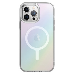 UNIQ LifePro Xtreme Magclick įkrovimo dėklas, skirtas iPhone 15 Pro - vaivorykštis