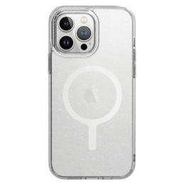 UNIQ LifePro Xtreme Magclick įkrovimo dėklas iPhone 15 Pro - skaidrus