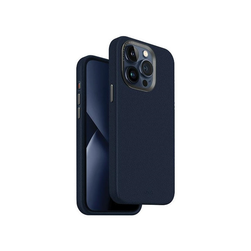 UNIQ Lyden Magclick įkrovimo dėklas, skirtas iPhone 15 Pro Max - tamsiai mėlynas