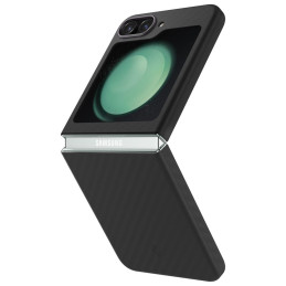 Spigen Airskin Pro dėklas, skirtas Samsung Galaxy Z Flip 5 - juodas