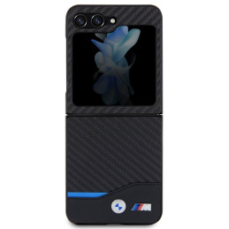 BMW odinis anglies dėklas Samsung Galaxy Z Flip 5 - juodas