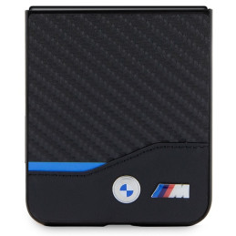 BMW odinis anglies dėklas Samsung Galaxy Z Flip 5 - juodas