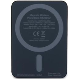 Powerbank Mercedes Stars Pattern MagSafe 15W 5000mAh - juoda