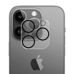 3mk Lens Pro pilno dangčio fotoaparato dangtelis, skirtas iPhone 14 Pro / iPhone 14 Pro Max