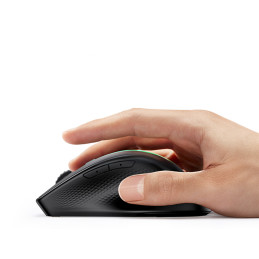 Ugreen MU101 ergonomiška belaidė pelė Bluetooth 2.4 GHz – mėlyna