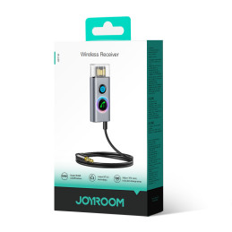 Joyroom JR-CB7 belaidis automobilinis imtuvas - pilkas