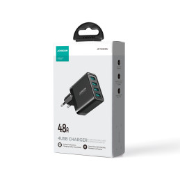 Joyroom JR-TCN03 4xUSB-A 24W 4,8A tinklo įkroviklis - juodas