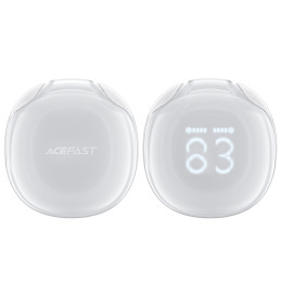Acefast T9 Bluetooth 5.3 į ausis įdedamos belaidės ausinės – baltos