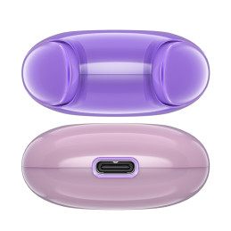 Acefast T9 Bluetooth 5.3 į ausis įdedamos belaidės ausinės – violetinės spalvos