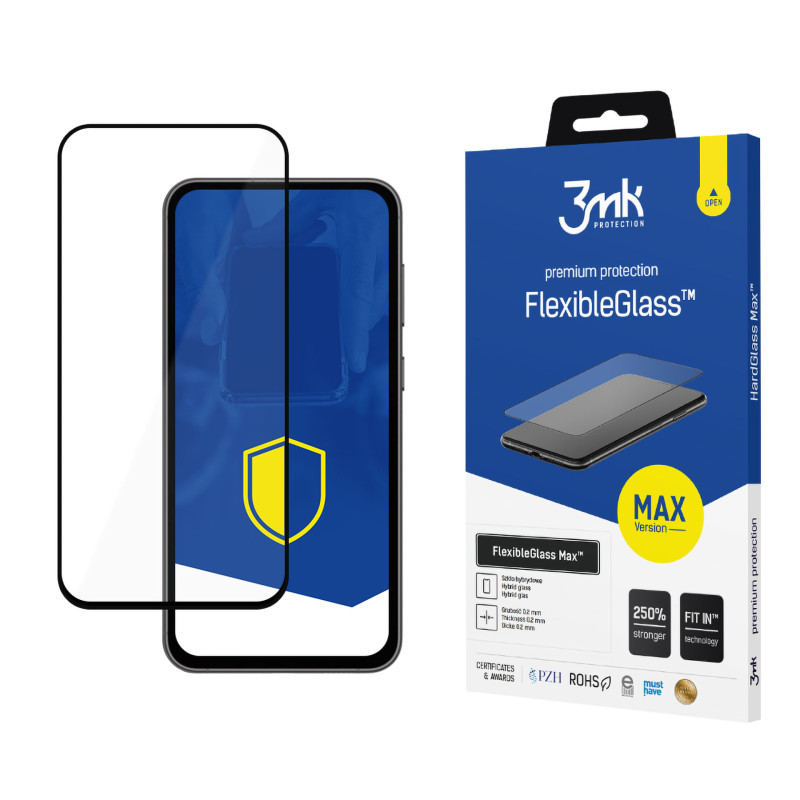 3mk FlexibleGlass Max™ hibridinis stiklas, skirtas Samsung Galaxy S23 FE
