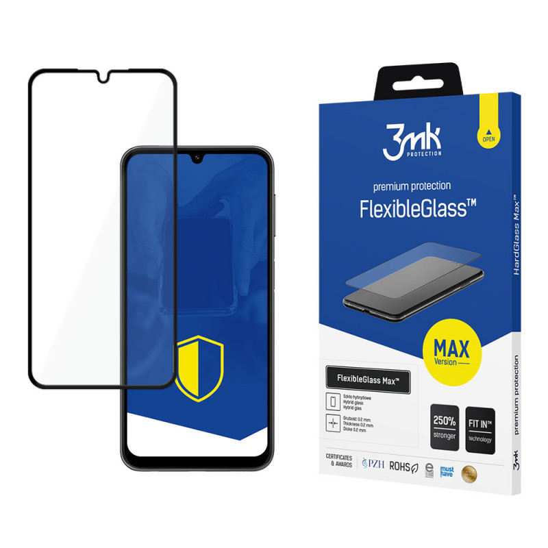 3mk FlexibleGlass Max™ hibridinis stiklas, skirtas Samsung Galaxy A25 5G