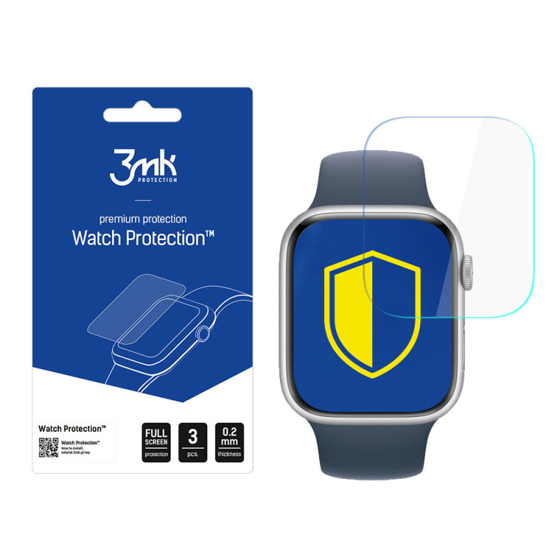 3mk Watch Protection™ v. ARC+ apsauginė folija, skirta Apple Watch 9 45 mm
