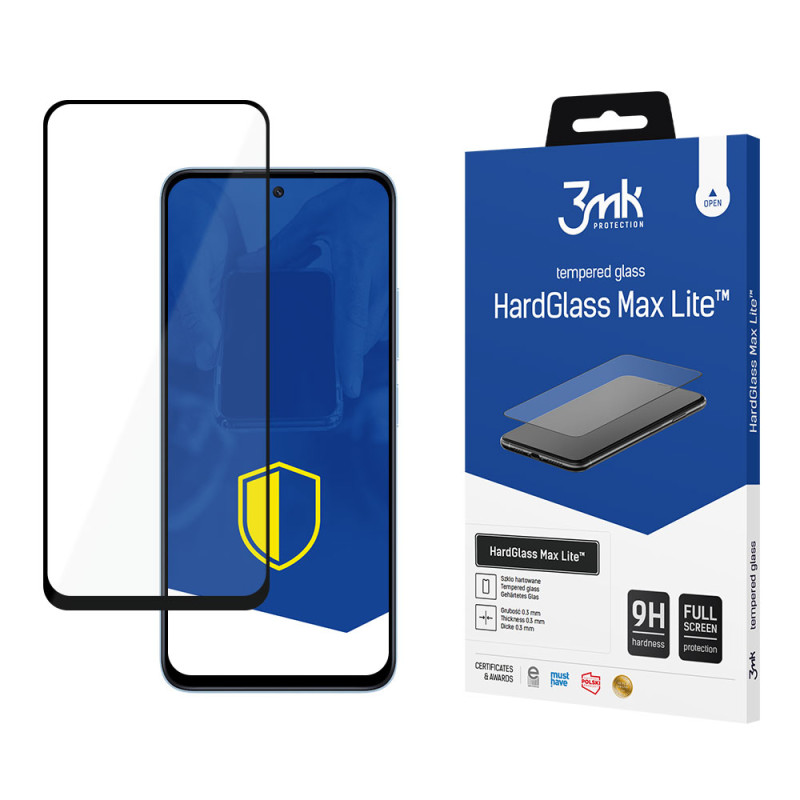 9H 3mk HardGlass Max Lite™ stiklas ant Xiaomi Redmi 12