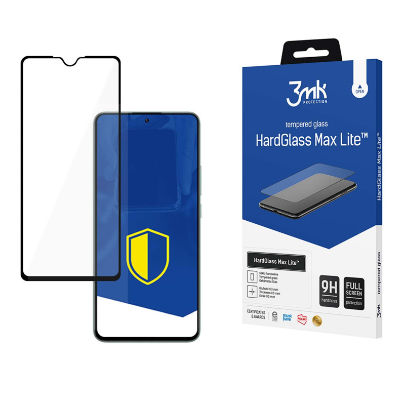 9H 3mk HardGlass Max Lite™ stiklas, skirtas Motorola Moto G34
