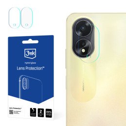 3mk Lens Protection™ hibridinis fotoaparato stiklas, skirtas Oppo A38