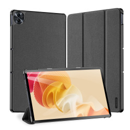 Dux Ducis Domo ekologiškos odos dėklas su stovu Realme Pad 2 11,5& 39 & 39 - juodas