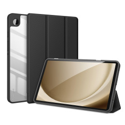 Dux Ducis Toby dėklas su atverčiamu stovu Samsung Galaxy Tab A9 8.7& 39 & 39 - juodas