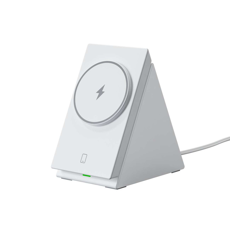 Choetech T600 15W 3in1 indukcinio įkrovimo stotelė - balta