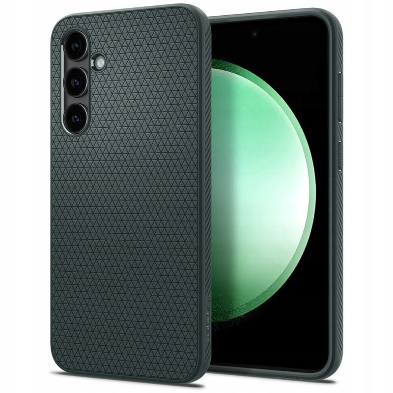 Spigen Liquid Air dėklas, skirtas Samsung Galaxy S23 FE - tamsiai žalias
