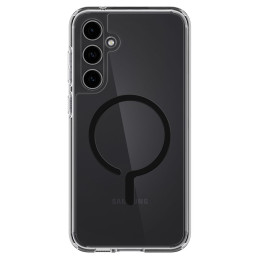 „Spigen Ultra Hybrid OneTap“ žiedinis dėklas su „MagSafe“, skirtas Samsung Galaxy S23 FE – skaidrus ir juodas