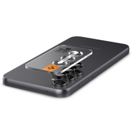 Spigen Glas.tR EZ Fit Optik Camera Protector Samsung Galaxy S23 FE - Juoda 2 vnt.