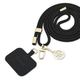 Guess CBDY Cord telefono dirželis - juodas