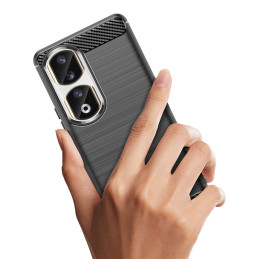 Anglies dėklas, skirtas Honor 90 Pro - juodas