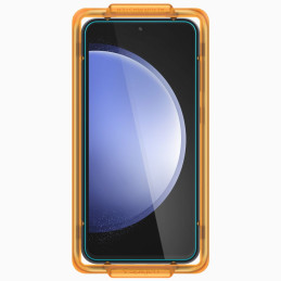 Spigen ALM Glas.tR grūdintas stiklas, skirtas Samsung Galaxy S23 FE - 2 vnt.