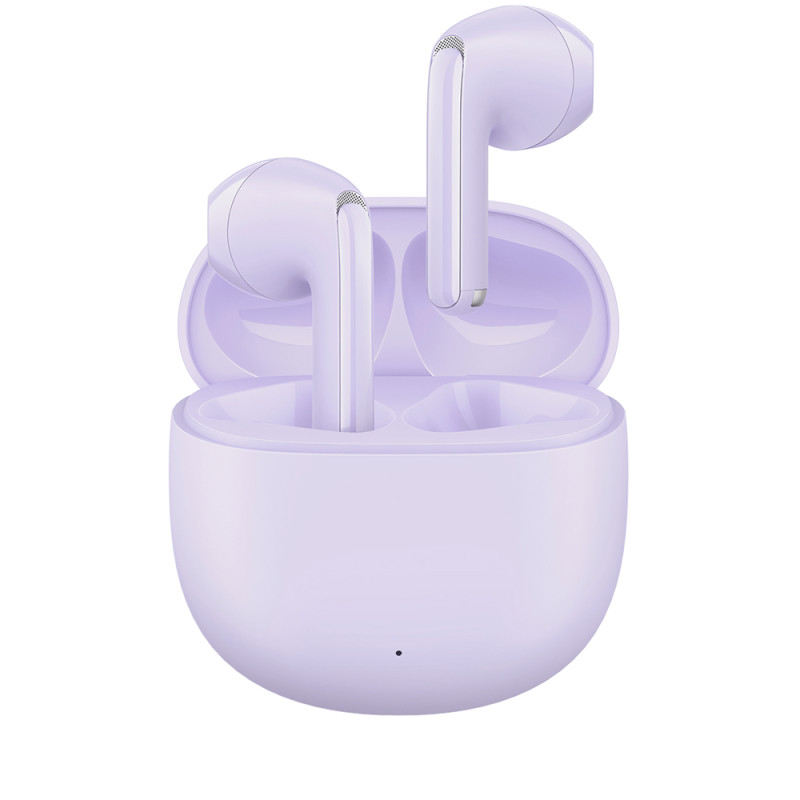 TWS Joyroom Funpods Series JR-FB1 Bluetooth 5.3 belaidės ausinės – violetinė