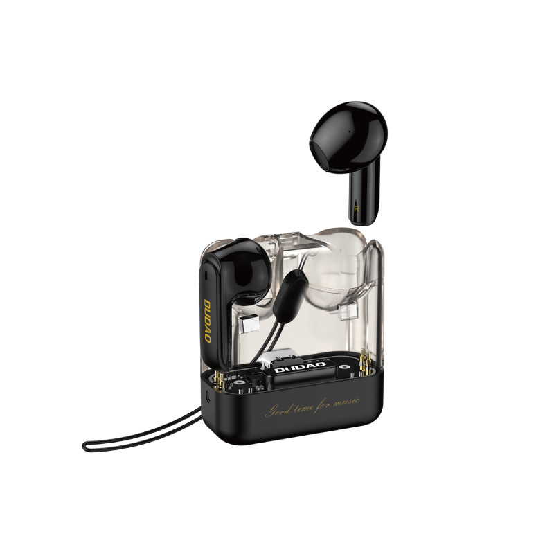 Dudao U18Pro Bluetooth 5.3 TWS belaidės ausinės – juodos