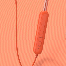 Dudao U5Pro Bluetooth 5.3 belaidės ausinės – oranžinės spalvos